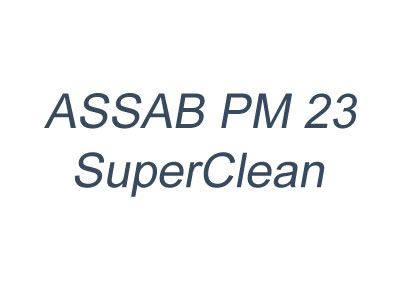 ASSAB PM 23 SuperClean-瑞典一勝百粉末高速鋼ASSAB PM 23 SuperClean特性_應用_深冷處理